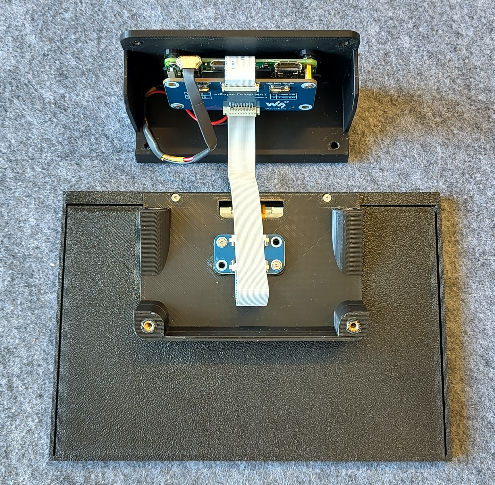 Pre-assembly clock